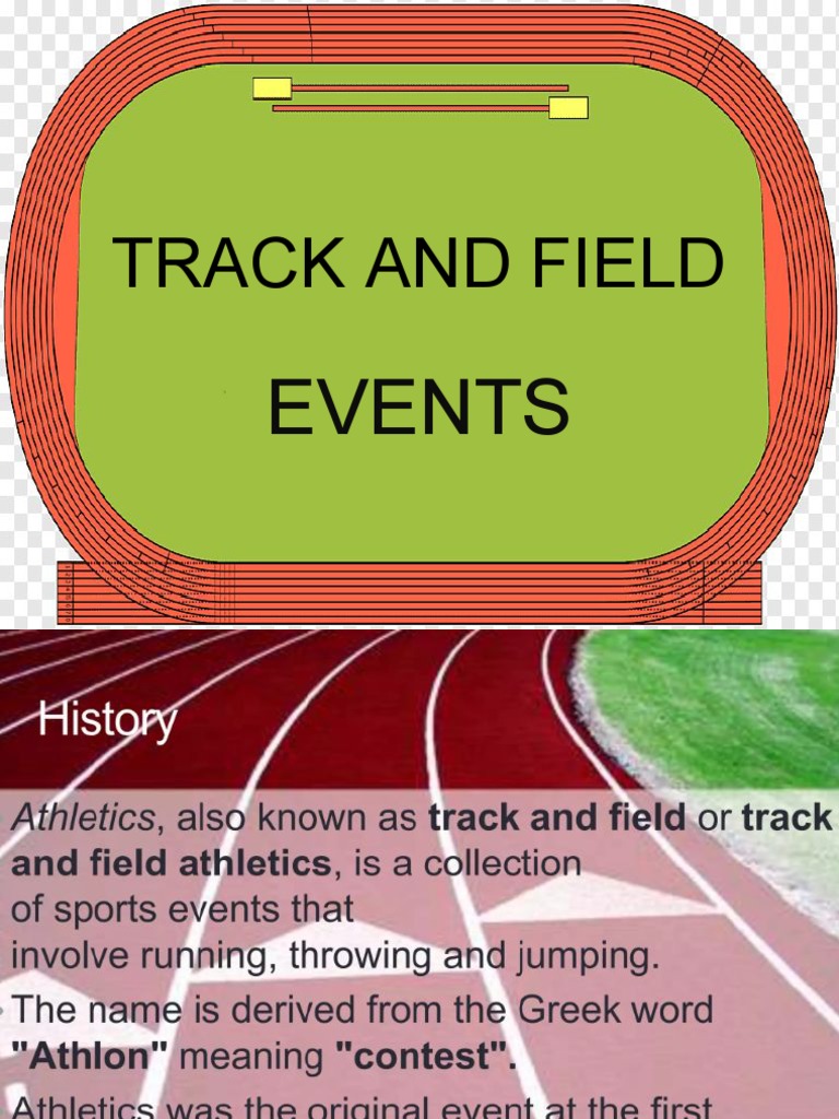 Track and Field Events PDF