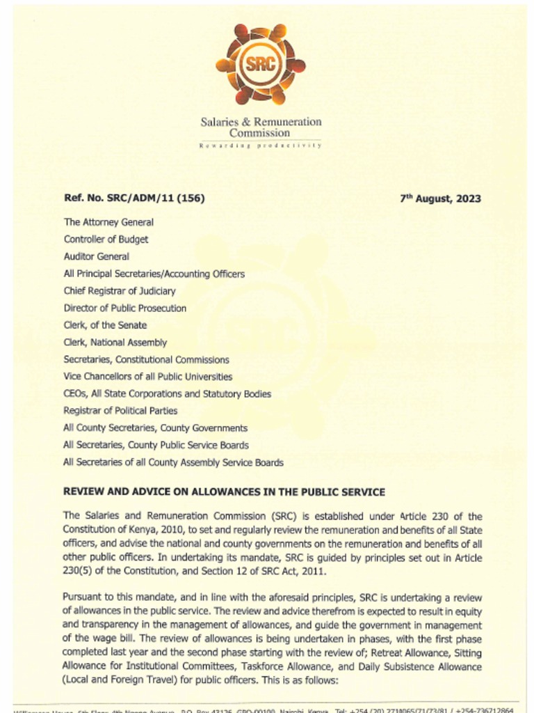 Circular on Priority Allowances for Other Public Officers (1) PDF