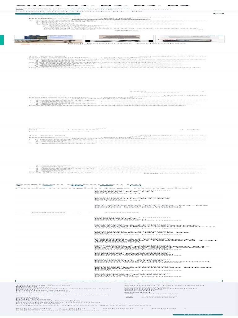 Surat n1, n2, n3, n4 PDF PDF