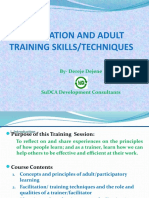 Adult Training Techniques - PSNP - NZT