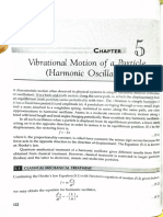 Quantum Chemistry - Vibrational Motion of A Particle