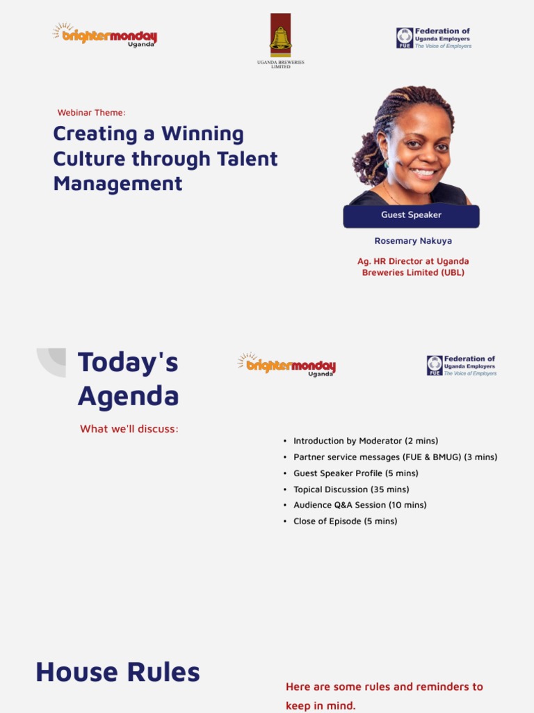 Fue Wbinar Creating A Winning Culture Download Free Pdf Brand