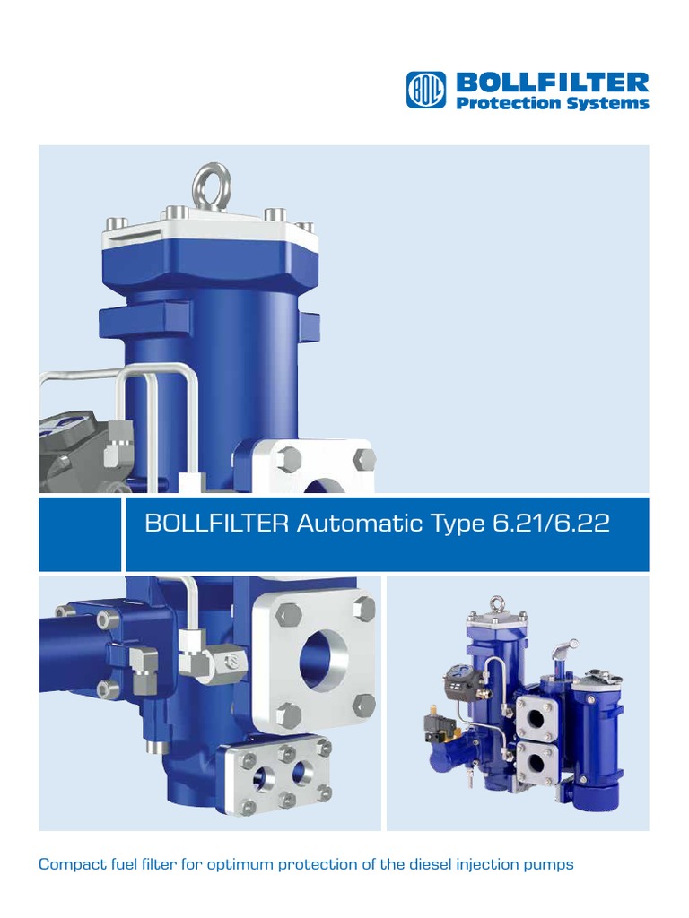 Automatic Filter Type 6.21 en BOLLFILTER | PDF
