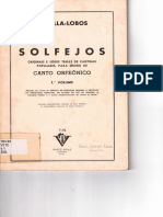 Heitor Villa Lobos - Canto Orfeonico - Vol.1 - Solfejos