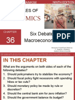 Interactive CH 36 Six Debates Over Macroeconomic Policy 9e