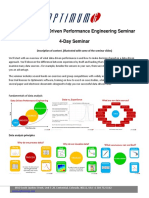 OptimumG Data Driven Perfomance Engineering 4 Day Seminar Description of Seminar Content 1