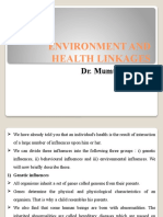 Environment and Health Linkages
