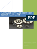 Manual Conceptual de Engranajes - Teoria y Clasificacion