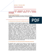 Derechos de Cuarta Generacion