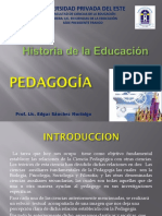 Pedagogía - Historia de La Educación