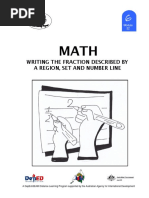 Math 6 DLP 22 - Writing The Fraction Described by A Region Set and Number Line