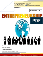 Entrepreneurship 21 22