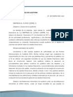 Carta de Auditoria