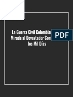 La Guerra Civil Colombiana Una Mirada Al Devastador Conflicto de Los Mil Dias