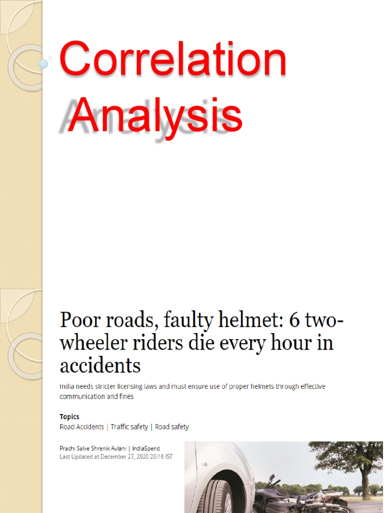 Correlation Analysis and Its Types | PDF | Statistics | Statistical ...