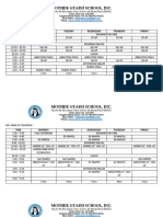 Final Jhs Shs Schedule - 071557