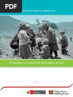 Programa Curricular Educacion Inicial
