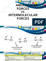 Intramolecular Forces and Intermolecular Forces