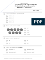 Prueba Matemáticas