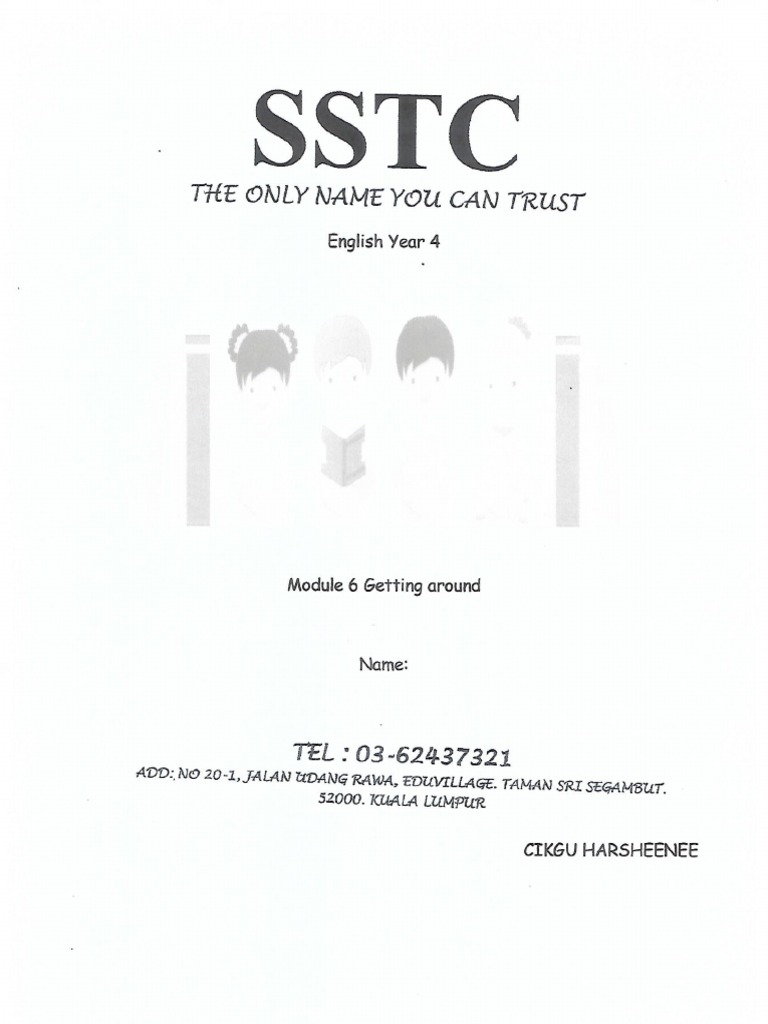 English Year 4 Module 6 Pdf