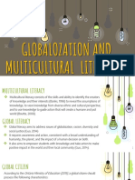 Globalization and Multicultural Literacies