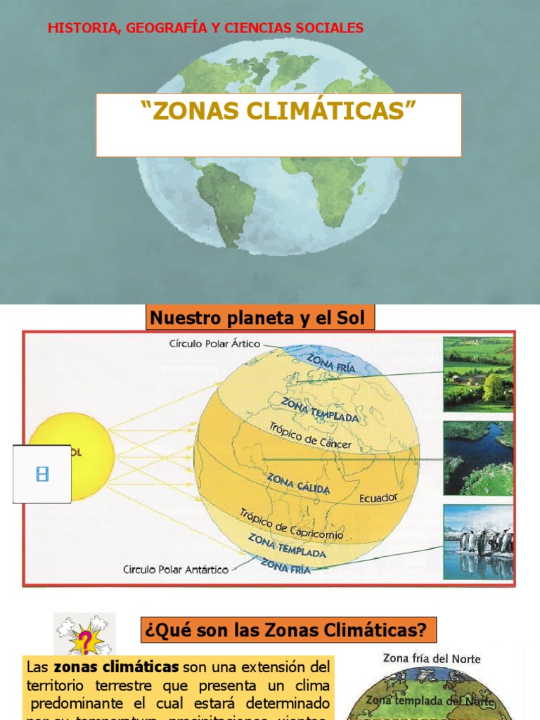 Zonas Climáticas | PDF | Ciencia y matemática