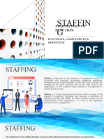 Administrative Function - Staffing Report