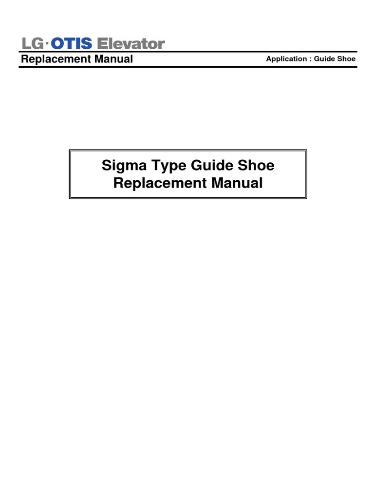 SIGMA Guide Shoe (E) | PDF