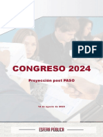 Encuesta Proyeccion Congreso 2024 Post PASO VF