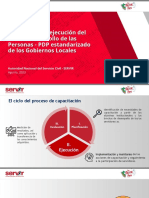 Pautas para La Ejecución Del PDP Estandarizado de Los Gobiernos Locales