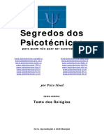 Segredos Dos Psicotecnicos