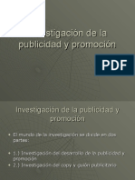 Investigacion de La Publicidad