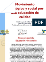 MOVIMIENTO Pedagógico y Social Por Una Educación de Calidad Medellín