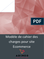 Adimeo Modele Cahier Des Charges Ecommerce