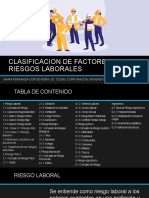 CLASIFICACION DE FACTORES DE RIESGOS LABORALES Final