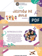 Presentación Proyecto Creativo Infantil Doodle Blanco, Verde y Amarillo