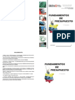 3º Fundamentos de Presupuesto