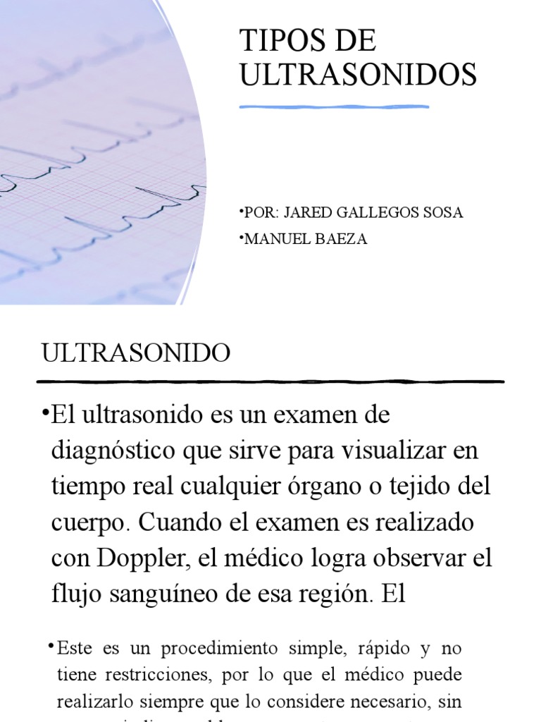 Tipos de Ultrasonidos | PDF