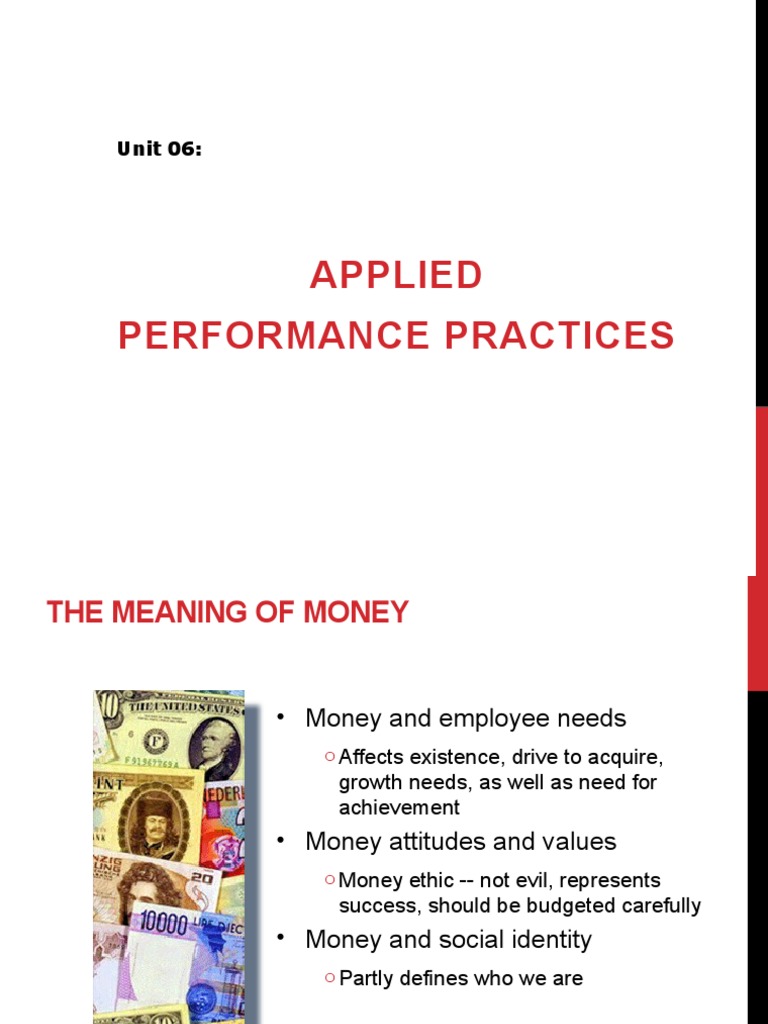 Applied Performance Practices Overview | PDF | Goal Setting | Goal