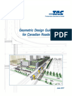 TAC - Geometric Design Guide For Canadian Roads (2017)