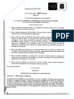ACS 037 de 2010 Reglamento Del Año Sabático