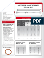 Ficha de Alcantarillado Ntp-Iso 4435