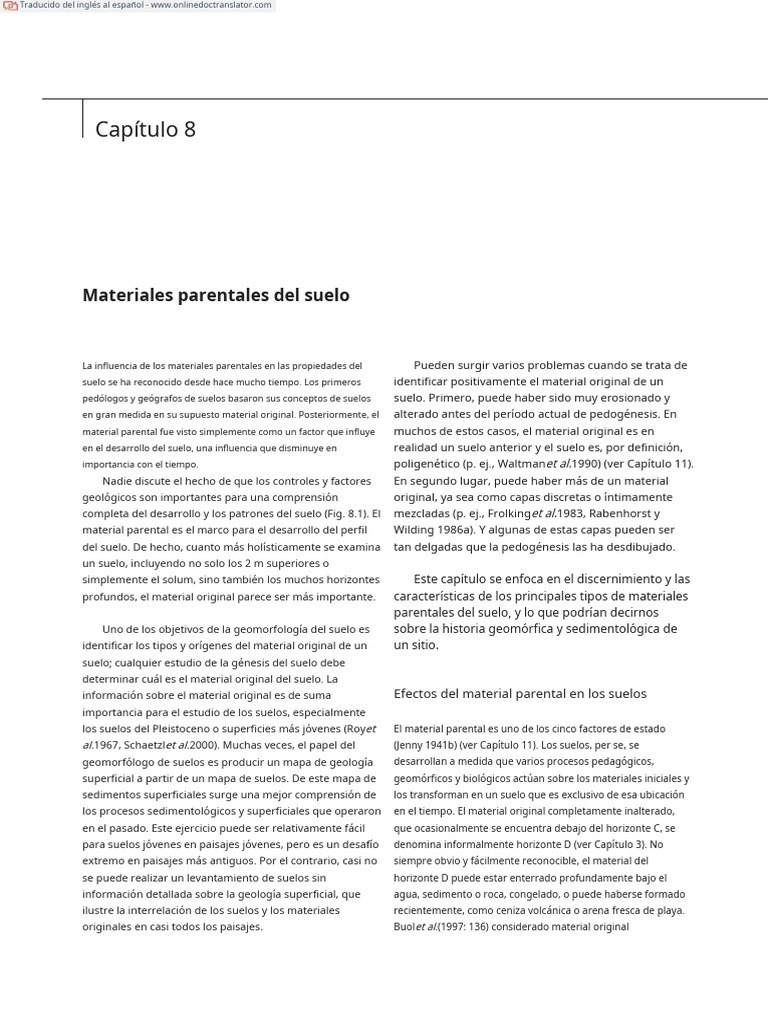 Soils Genesis and Geomorphology (170198) .En Es PDF Suelo Roca