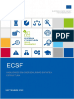 European Cybersecurity Skills Framework Role Profiles SP