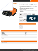 Inversor de Corriente de 1500 W, Truper