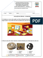 Avaliação 4º Bim - Ciências