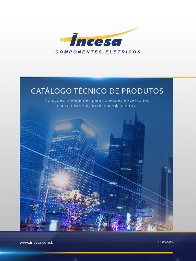 Catálogo Técnico de Produtos Incesa 2023 - PT | PDF | Condutor elétrico ...