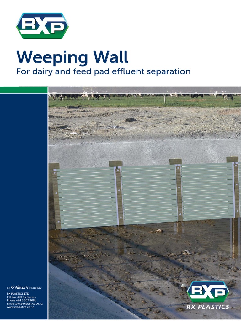 Weeping Wall Effluent Separation Solutions | PDF | Civil Engineering