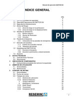 Manual Operacion Raptor DH - JMC 148