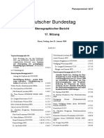Deutscher Bundestag: Stenographischer Bericht 17. Sitzung